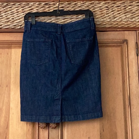 🦋NWOT Banana RepublicSo Fun Size 26 R Awesome Denim Skirt Wardrobe Must Have🦋 - Picture 5 of 10